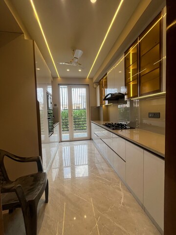 Kitchen in 4 BHK Builder Floor at Ansal API Esencia, Sector 67 – for Sale