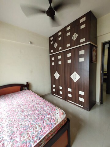 Master Bedroom in 2 BHK Apartment at Aishwaryam Greens Co-operative Housing Society, Wakad – for Rent