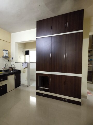 Kitchen in 2 BHK Apartment at Aishwaryam Greens Co-operative Housing Society, Wakad – for Rent