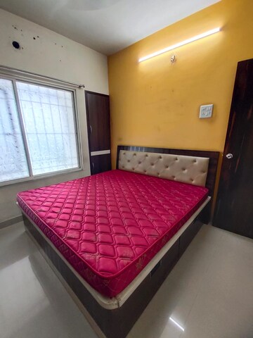 Bedroom in 2 BHK Apartment at Aishwaryam Greens Co-operative Housing Society, Wakad – for Rent