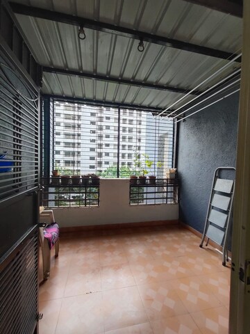 Balcony in 2 BHK Apartment at Aishwaryam Greens Co-operative Housing Society, Wakad – for Rent