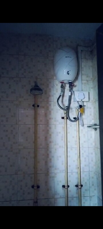 Bathroom in 1 BHK Apartment at Mahalaxmi CHS Worli, Worli – for Rent