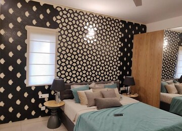 Master Bedroom in 4 BHK Apartment at Prestige High Fields, Gachibowli – for Rent
