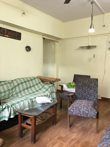 Living Room in 1 BHK Apartment at Mhatre Tower, Ic Colony – for Rent
