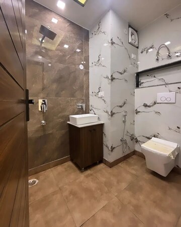 Bathroom in 3.5 BHK Builder Floor at SA HOMES I, Uttam Nagar – for Sale