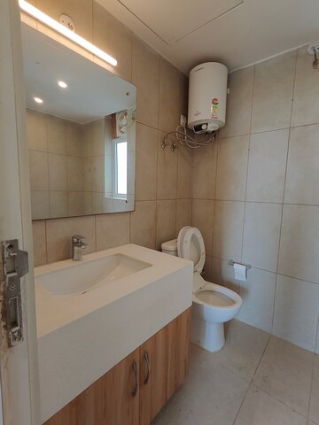 Bathroom in 3 BHK Apartment at Ireo The Corridors, Sector 67a – for Rent