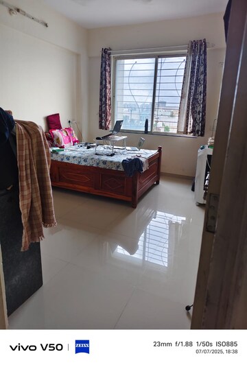 Bedroom in 1 BHK Apartment at Vardhaman Heights, Rahatani – for Sale