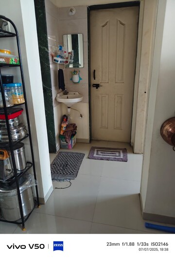 Balcony in 1 BHK Apartment at Vardhaman Heights, Rahatani – for Sale