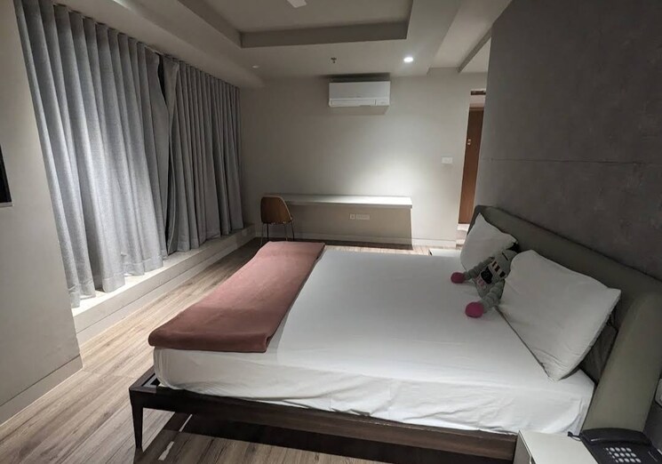 Master Bedroom, aparna-serene-park 3 Bedroom 1710 Sq.Ft. Apartment In Kondapur Hyderabad 8933266