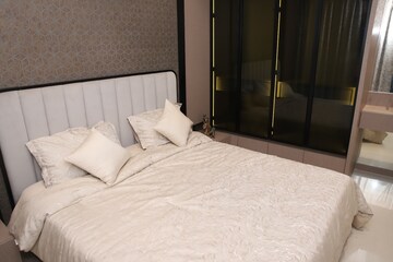 Bedroom in 2 BHK Apartment at Shri Trident Avalon, Kulgaon – for Sale
