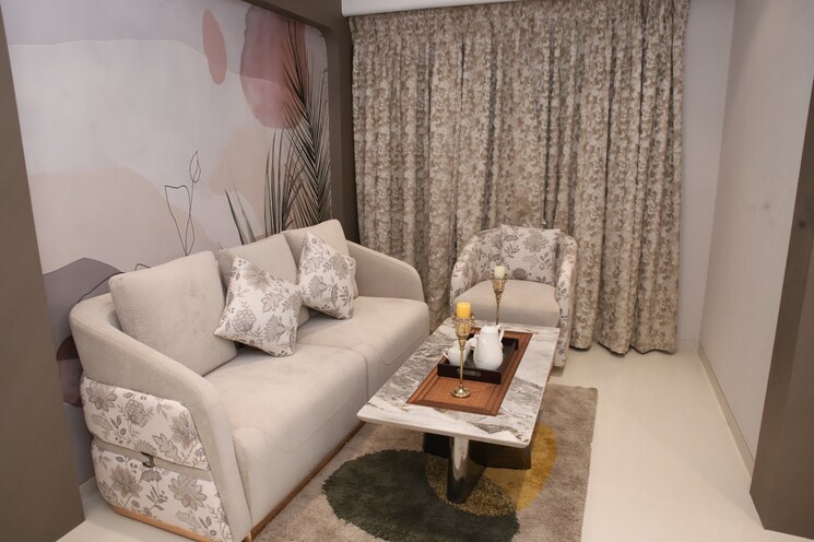 Living Room, bhakti-park-badlapur 2 Bedroom 860 Sq.Ft. Apartment In Badlapur East Thane 8933295