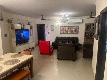 Living Room in 3.5 BHK Apartment at CGHS Sahyog Apartments, Sector 56 – for Rent
