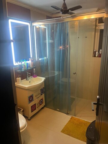 Bathroom in 3.5 BHK Apartment at CGHS Sahyog Apartments, Sector 56 – for Rent