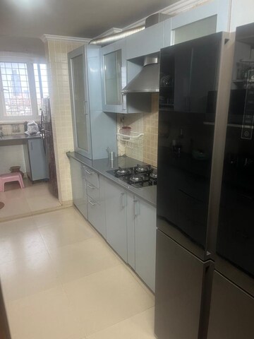 Kitchen in 3.5 BHK Apartment at CGHS Sahyog Apartments, Sector 56 – for Rent