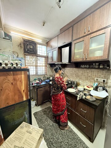 Living Room in 3 BHK Builder Floor at Ansal Sushant Floors, Sushant Lok ii – for Sale