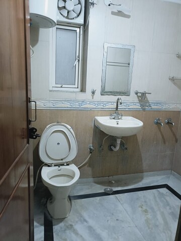 Attached Bathroom in 3 BHK Apartment at Ip Extension – for Rent