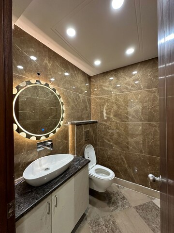 Bathroom in 3 BHK Builder Floor at DLF Atria, Dlf Phase ii – for Rent