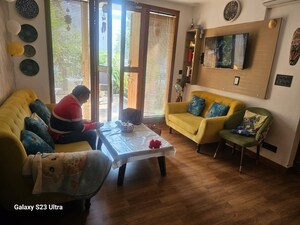 Living Room in 3 BHK Builder Floor at Ansal Sushant Residency, Sushant Lok Iii – for Sale