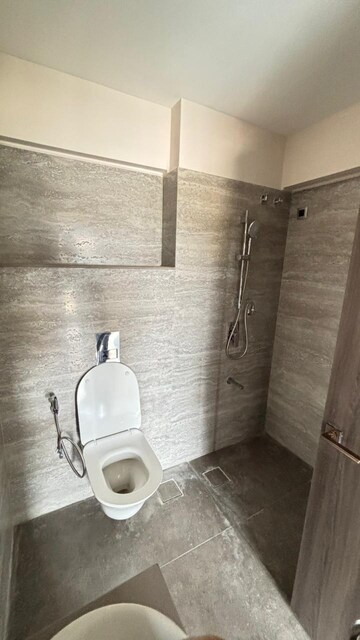 Bathroom in 2 BHK Apartment at Paradigm Artteza, Santacruz West – for Rent