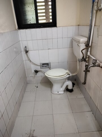 Bathroom in 2 BHK Apartment at  Army Welfare CHS, Nerul – for Rent