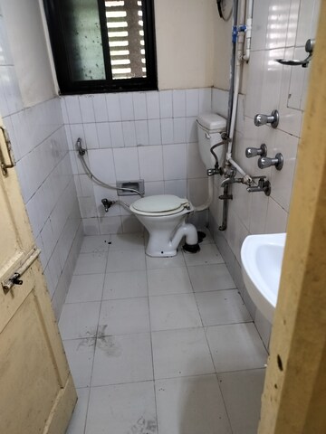 Bathroom in 2 BHK Apartment at  Army Welfare CHS, Nerul – for Rent