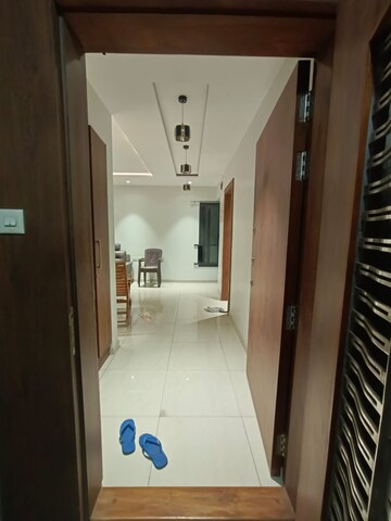 Building Lobby in 1 BHK Apartment at Mahindra Antheia, Pimpri – for Rent