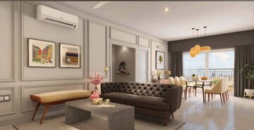 Living Room in 2.5 BHK Apartment at Brigade Citadel, Moti Nagar – for Rent