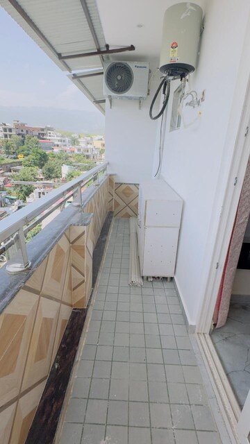 Balcony in 3 BHK Builder Floor at Sahastradhara Road – for Rent