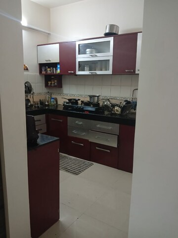 Kitchen in 2 BHK Apartment at Janki Rainbow Apartments, Baner – for Rent