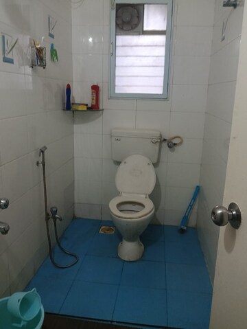 Bathroom in 2 BHK Apartment at Janki Rainbow Apartments, Baner – for Rent