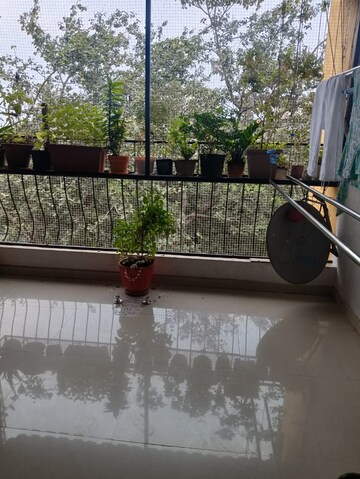 Balcony in 2 BHK Apartment at Janki Rainbow Apartments, Baner – for Rent