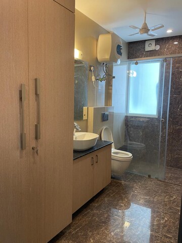 Bathroom in 4 BHK Builder Floor at DLF Imperial Residences, Dlf Phase I – for Rent