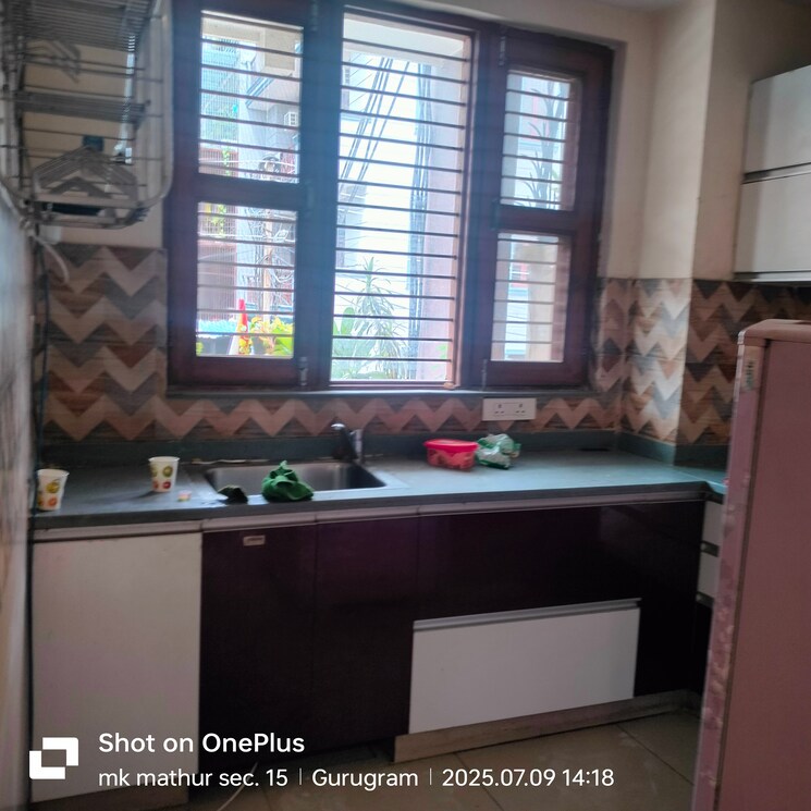 Kitchen, mvl-ipark 3 Bedroom 2500 Sq.Ft. Builder Floor In Sector 15 Gurgaon 8933494