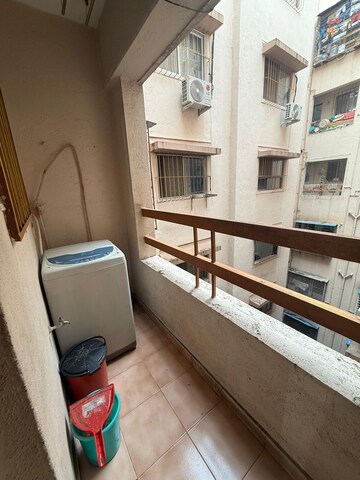 Balcony in 2 BHK Apartment at Sonigara Omega Paradise, Wakad – for Rent