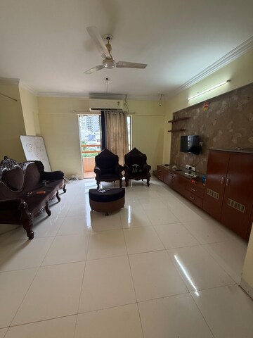 Living Room in 2 BHK Apartment at Sonigara Omega Paradise, Wakad – for Rent