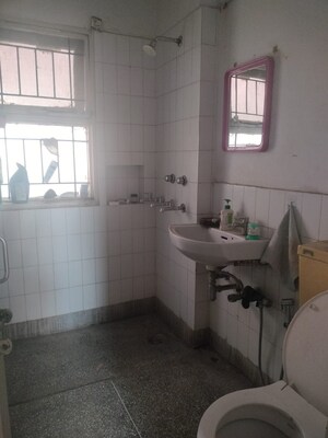Bathroom in 3 BHK Apartment at Vijay Ratan Vihar, Sector 15 – for Sale