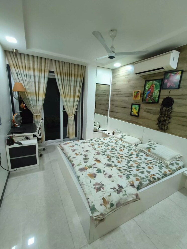 Bedroom, eklavya-apartment 3 Bedroom 1557 Sq.Ft. Apartment In Kharghar Navi Mumbai 8933518