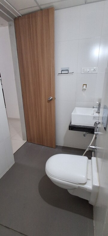 Bathroom in 2 BHK Apartment at Godrej Emerald, Ghodbunder Road – for Rent
