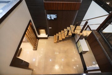Staircase in 6 BHK Independent House at Gomti Nagar – for Sale
