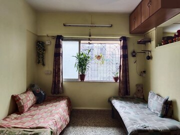 Living Room in 1 RK Apartment at Ashwini CHS Andheri West, Andheri West – for Rent