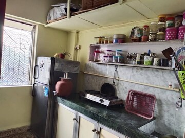 Kitchen in 1 RK Apartment at Ashwini CHS Andheri West, Andheri West – for Rent