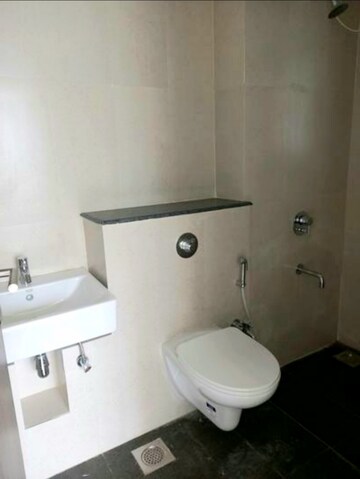 Bathroom in 3 BHK Apartment at Piramal Revanta, Mulund West – for Rent