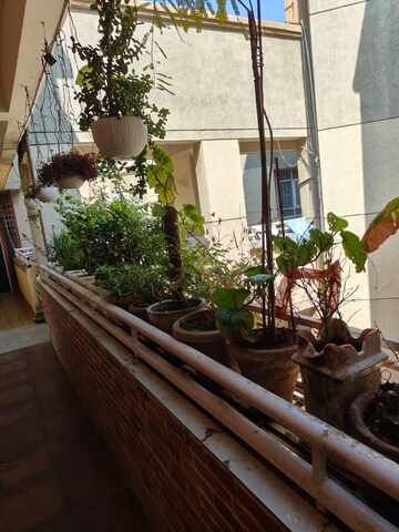 Balcony in 3 BHK Apartment at Karam Hi Dharam Apartment, Sector 55 – for Rent