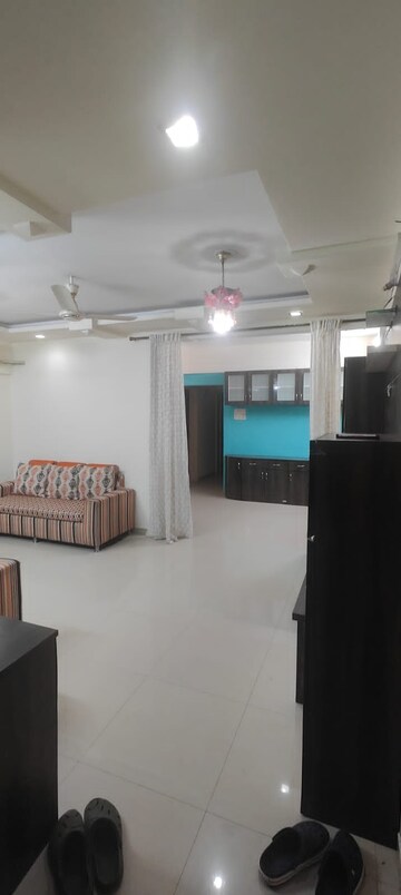 Living Room in 2 BHK Apartment at G K Rajaveer Palace, Pimple Saudagar – for Rent