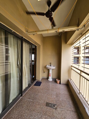 Balcony in 3 BHK Apartment at Ambuja Neotia Bengal Ambuja Upohar, Garia – for Rent