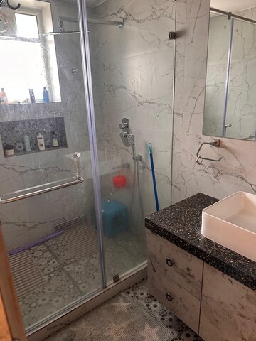 Bathroom in 4 BHK Builder Floor at New Alipore – for Rent