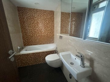 Bathroom in 3 BHK Apartment at Worli – for Rent