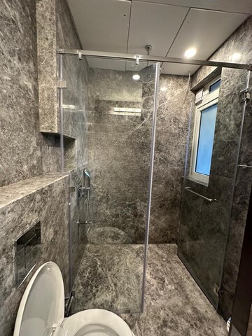 Bathroom in 4 BHK Apartment at Raheja Imperia, Worli – for Rent