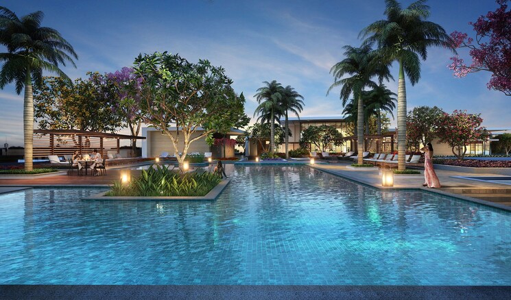 Swimming Pool, raheja-imperia 4 Bedroom 1931 Sq.Ft. Apartment In Worli Mumbai 8933866