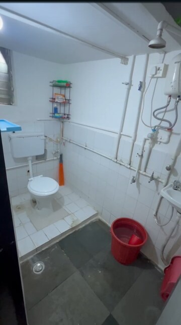 Bathroom in 1 RK Apartment at Shanti Heights Dadar East, Dadar East – for Rent